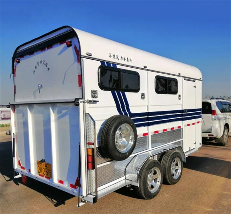 europe standard 3 horse loading trailer with ce customized horse floats camper trailer with living quarter europe standard 3 horse loading trailer with ce customized horse floats camper trailer with living quarter