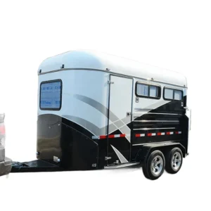 deluxe slant load horse livestock transport trailer heavy duty