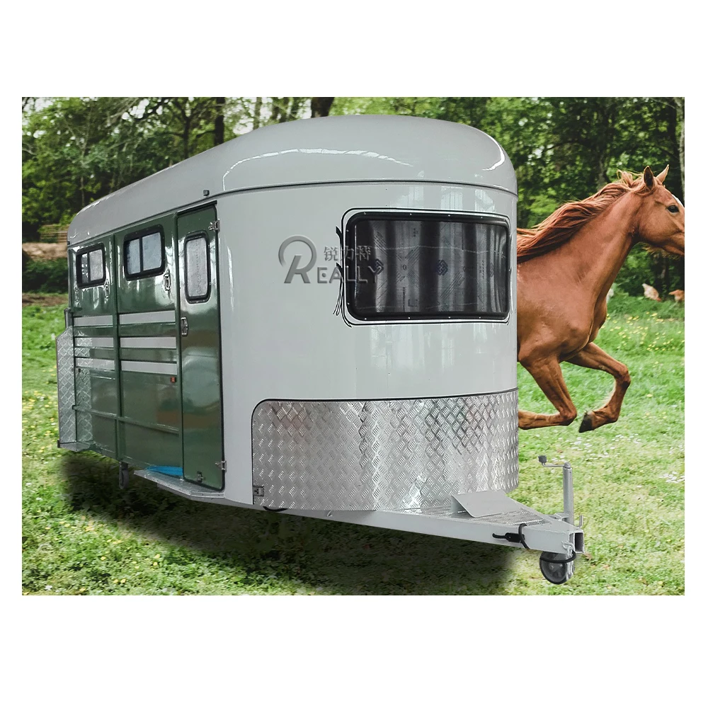 oem easy to use economic 3 horse trailer fiberglass roof high quality can customized horse trailer oem easy to use economic 3 horse trailer fiberglass roof high quality can customized horse trailer