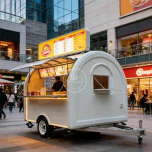 usa standard crepe bbq fast food cart custom burger catering trailer mobile food truck consession trailer for sale usa