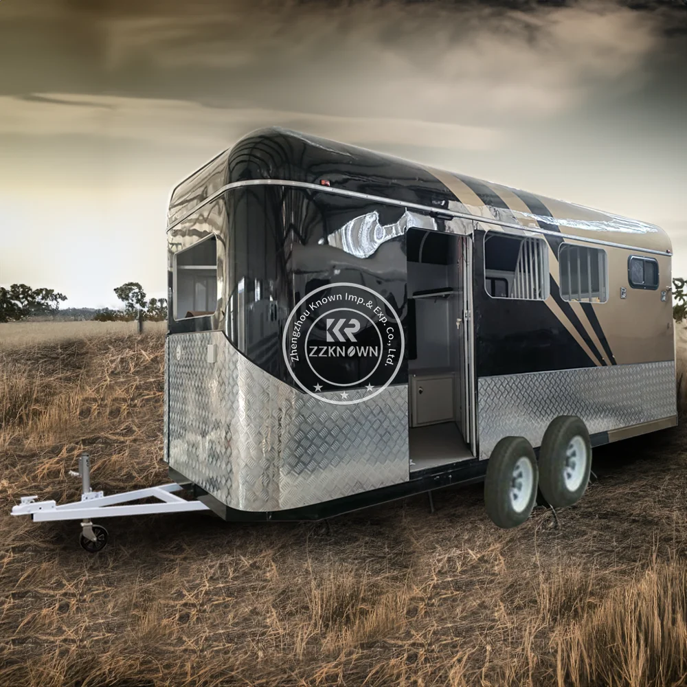 2025 promotional high quality horse trailer angle load factory direct sale with anticorrosion floor 2025 promotional high quality horse trailer angle load factory direct sale with anticorrosion floor