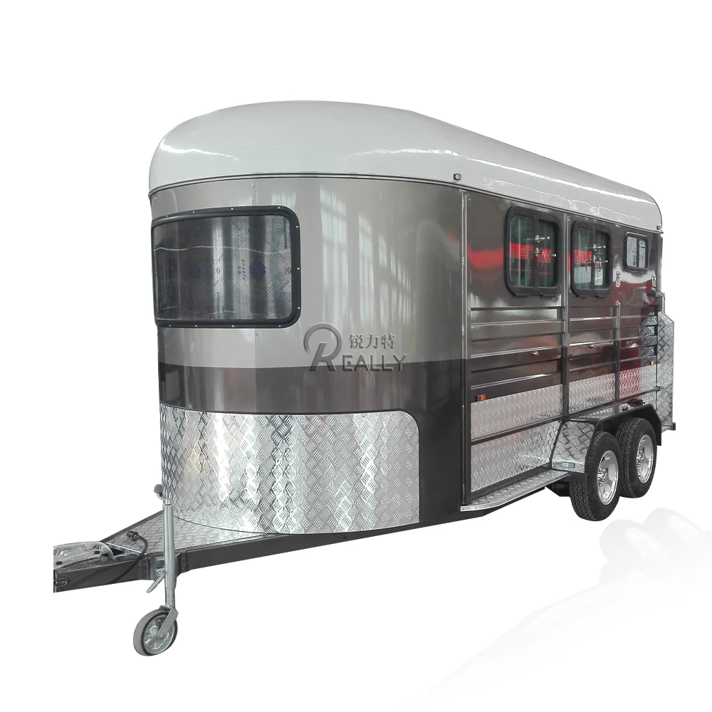 new model standard 3 horse use horse trailer horse float carriage for horse race new model standard 3 horse use horse trailer horse float carriage for horse race