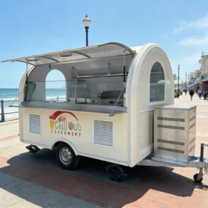 custom fully equipped mobile coffee trailers juice car ice cream van beer kiosk bubble tea juice trailer with full equipment