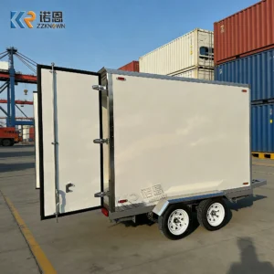 factory direct mobile cool room durable freezer trailer for grocery & event rental cargo & utility trailers