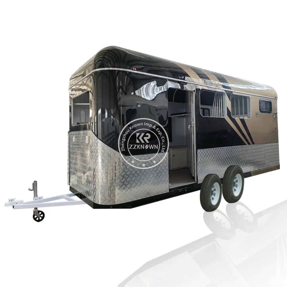 2025 promotional high quality horse trailer angle load factory direct sale with anticorrosion floor 2025 promotional high quality horse trailer angle load factory direct sale with anticorrosion floor
