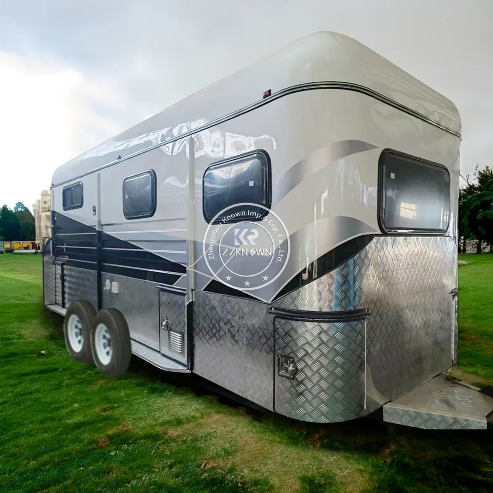 2025 promotional high quality horse trailer angle load factory direct sale with anticorrosion floor 2025 promotional high quality horse trailer angle load factory direct sale with anticorrosion floor