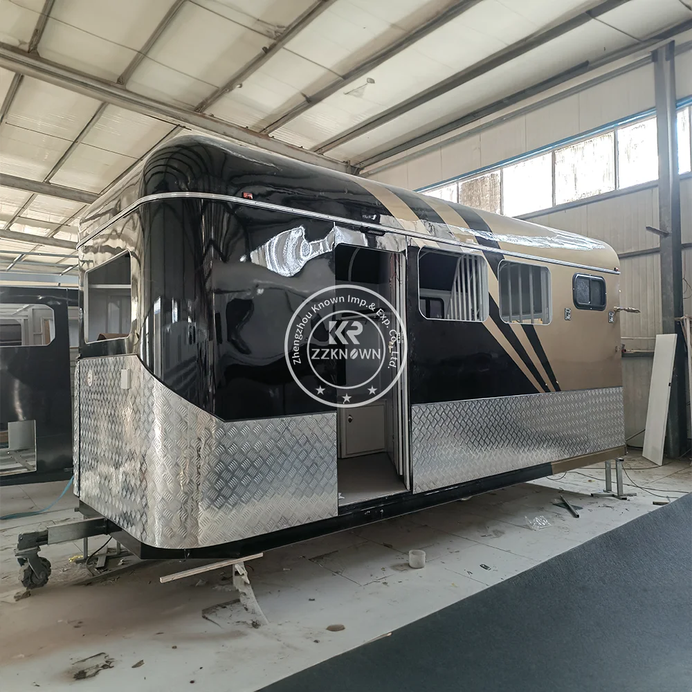 2025 promotional high quality horse trailer angle load factory direct sale with anticorrosion floor 2025 promotional high quality horse trailer angle load factory direct sale with anticorrosion floor