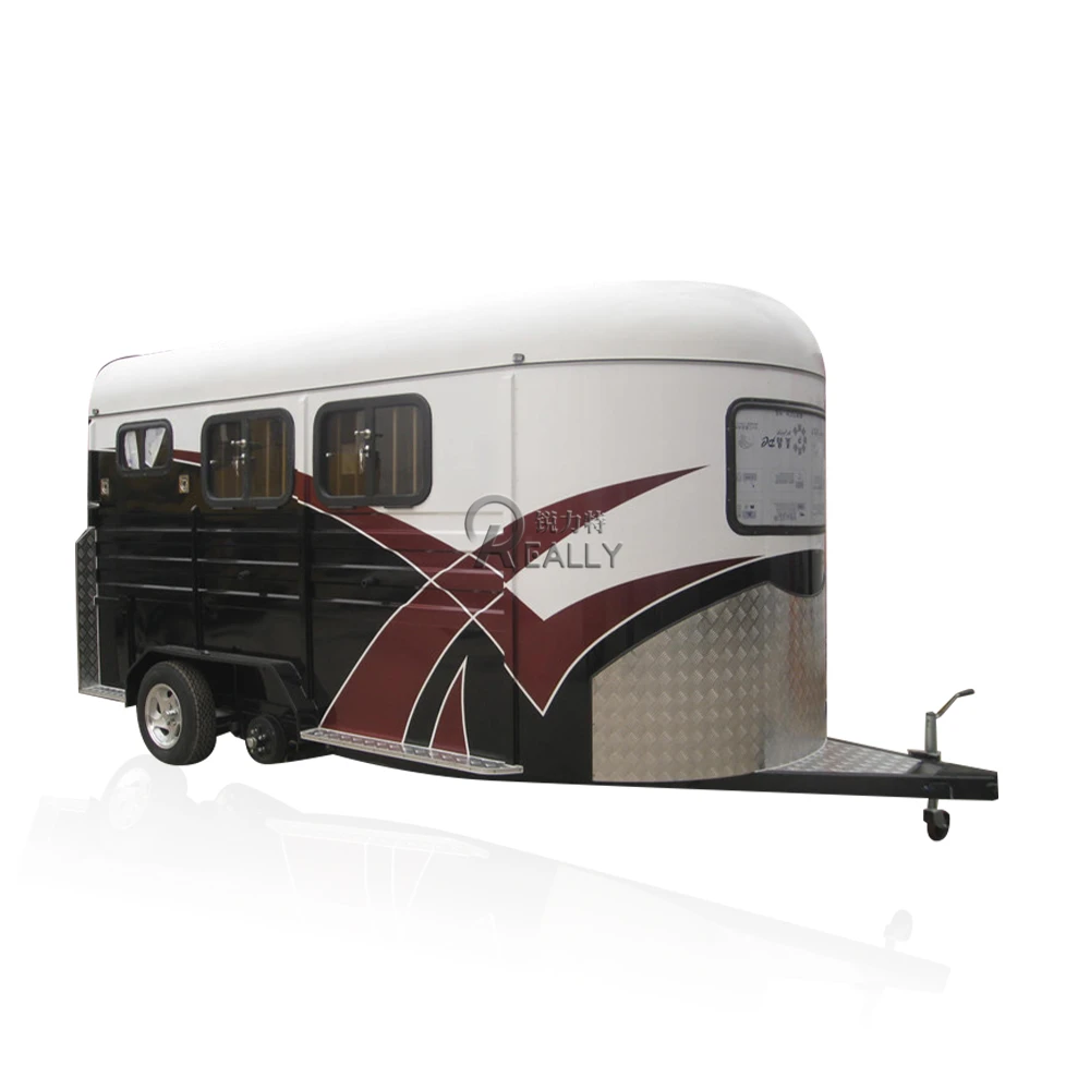 new model standard 3 horse use horse trailer horse float carriage for horse race new model standard 3 horse use horse trailer horse float carriage for horse race